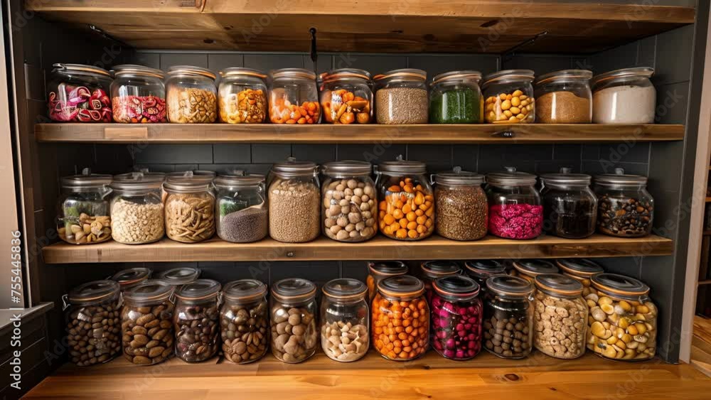 Poster create a oneofakind kitchen pantry with custom builtin shelving perfect for maximizing storage and k