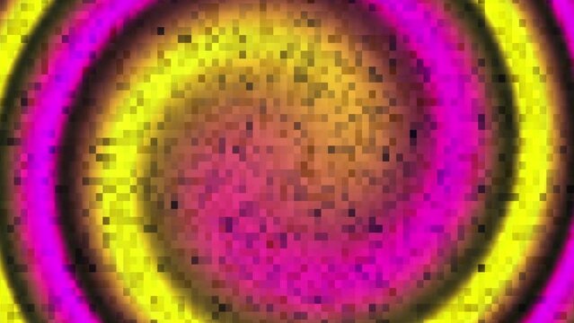 Abstract spiral gradient wavy spinning background. Moving abstract background animation, computer motion graphic.