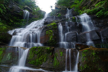 Obraz premium 沖縄県西表島 ゲータの滝