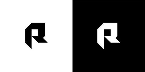 Letter R Modern Logo