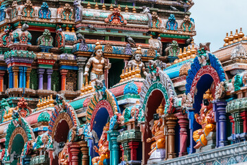 views of batu caves in kuala lumpur, malaysia