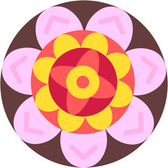 Mandala, Cultures, Art And Design, Floral Art, Floral Design, Decoration Icon