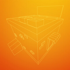 Shop market store. Small business concept.