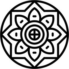Mandala, Cultures, Art And Design, Floral Art, Floral Design, Decoration Icon