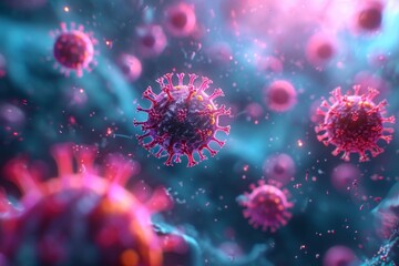 Viral Outbreak in a Maze