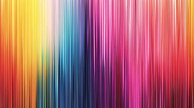 Vivid vertical gradient stripes color spectrum