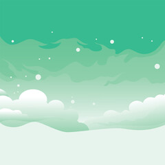 background cloud vector template