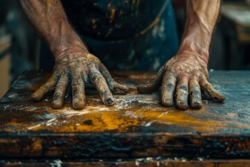 Creative Hands in Art: A Masterpiece in the Making