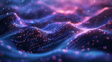 Fototapeta premium The concept of big data and its processing by intelligent systems