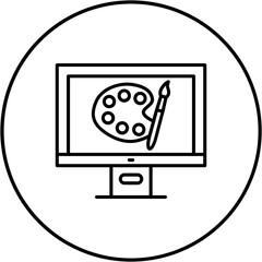Computer screen Icon