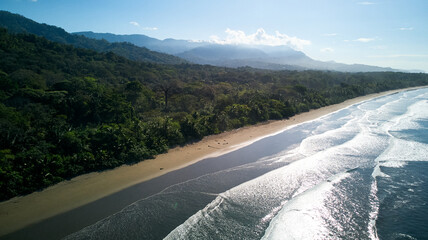 Aerial view of Playa Hermosa, Guanacaste, Costa Rica © Ксения Михайлова