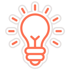 Bulb Vector Icon Design Illustration
