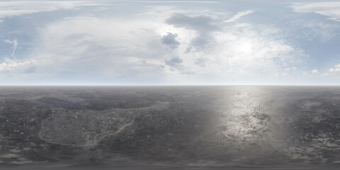 Dark Room With Multiple Wall Lights 360 panorama vr environment map