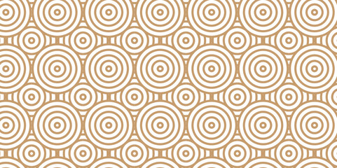 Overlapping Pattern Minimal diamond geometric waves spiral transparent and abstract circle wave line. brown seamless tile stripe geometric create retro square line backdrop pattern background.