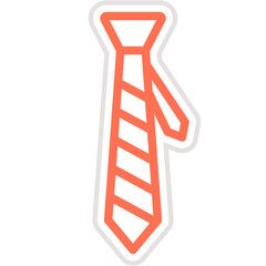 Tie Vector Icon Design Illustration