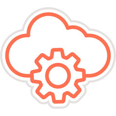 Cogwheel Vector Icon Design Illustration