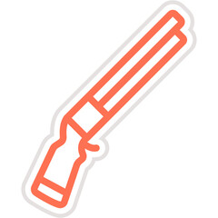 Gun Vector Icon Design Illustration