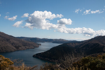 箱根の観光地・芦ノ湖