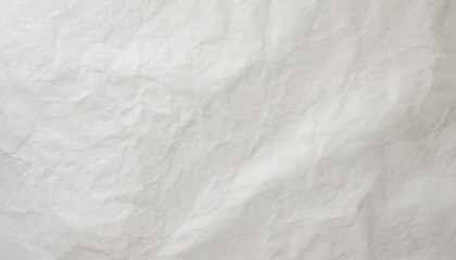 Obraz premium Crumpled white paper texture background