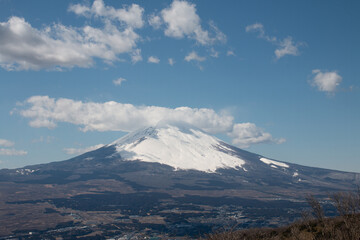 晴天の富士山