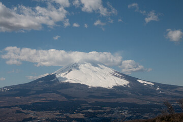 晴天の富士山