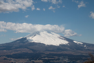 Fototapeta premium 晴天の富士山
