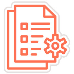 File management Vector Icon Design Illustration