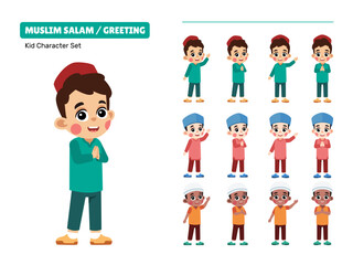 Kid Beating Indonesian Instrument the Bedug