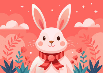 Obraz premium easter bunny illustration