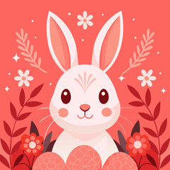 easter bunny illustration