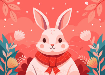 easter bunny illustration