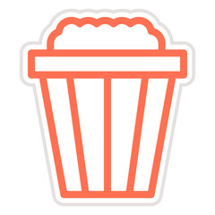 Snacks Vector Icon Design Illustration