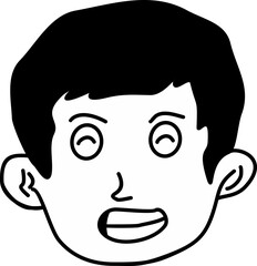 Person Face Doodle