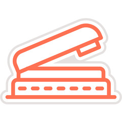 Stapler Vector Icon Design Illustration