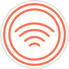 Wifi Vector Icon Design Illustration