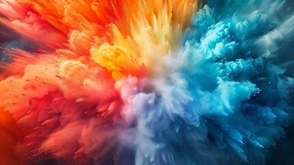 Fototapeta na wymiar Esplosione di colori