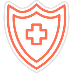 Shield Vector Icon Design Illustration