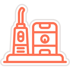 Dental Irrigator Vector Icon Design Illustration