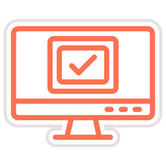 Checkbox Vector Icon Design Illustration