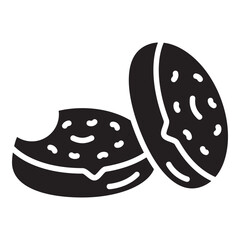 Donut glyph icon