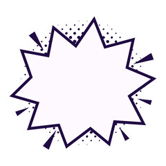 Cartoon Explosion Shape © Marliana