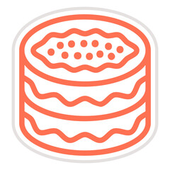 Maki Vector Icon Design Illustration