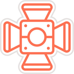 Lightning Vector Icon Design Illustration