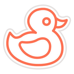 Swan Vector Icon Design Illustration