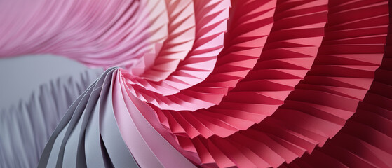 A symphony of colors in motion, this image captures the dynamic and fluid artistry of paper folding