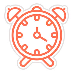 Alarm Vector Icon Design Illustration