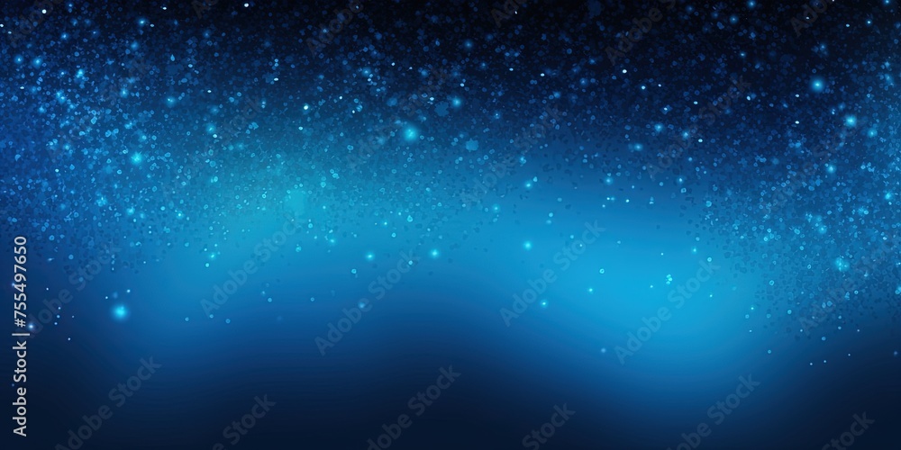Poster blue gradient background grainy glowing blue light on dark backdrop noise texture effect banner head