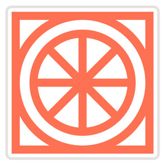 Obraz premium Pizza Box Vector Icon Design Illustration