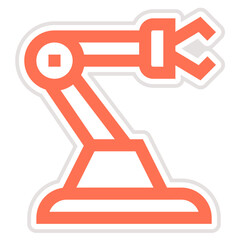 Robot Vector Icon Design Illustration