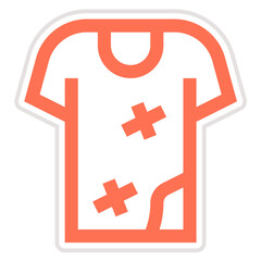 Dirty clothes Vector Icon Design Illustration